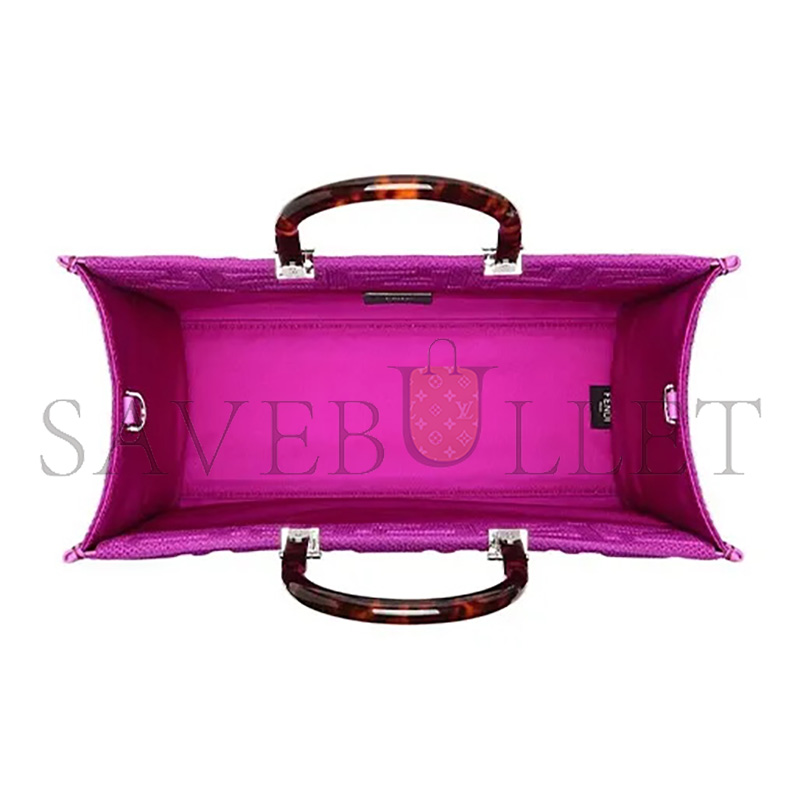 F**di sunshine medium ff top handle tote bag 8bh386ahwcf037t (36*33*13.5cm)